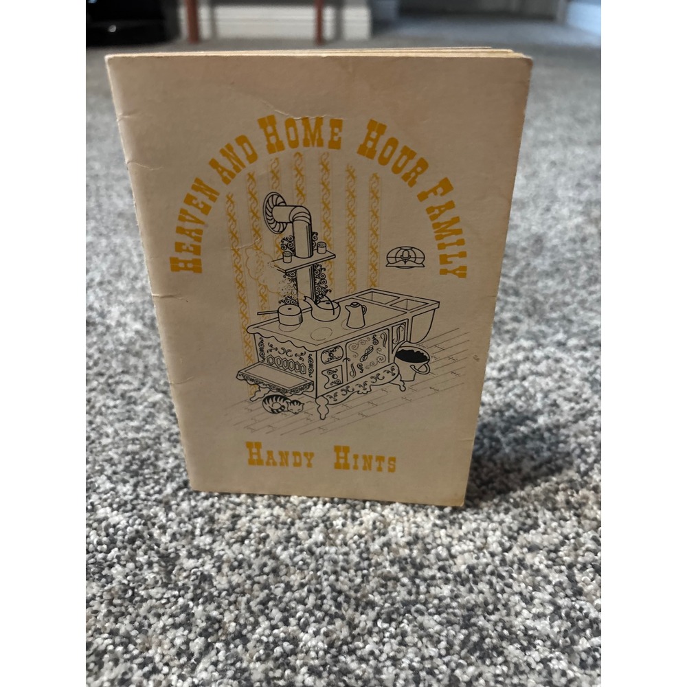 Vintage Heaven and Home Hour Family Handy Hints Booklet Russell Killman Radio
